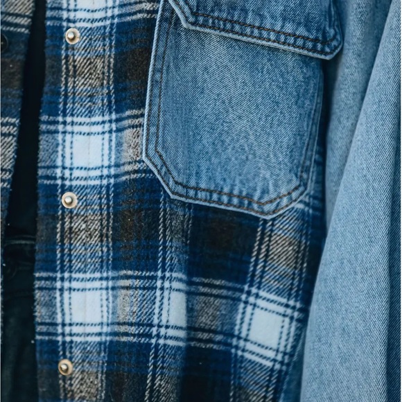 Dance & Marvel Jackets & Coats Nwt Dance And Marvel Plaid